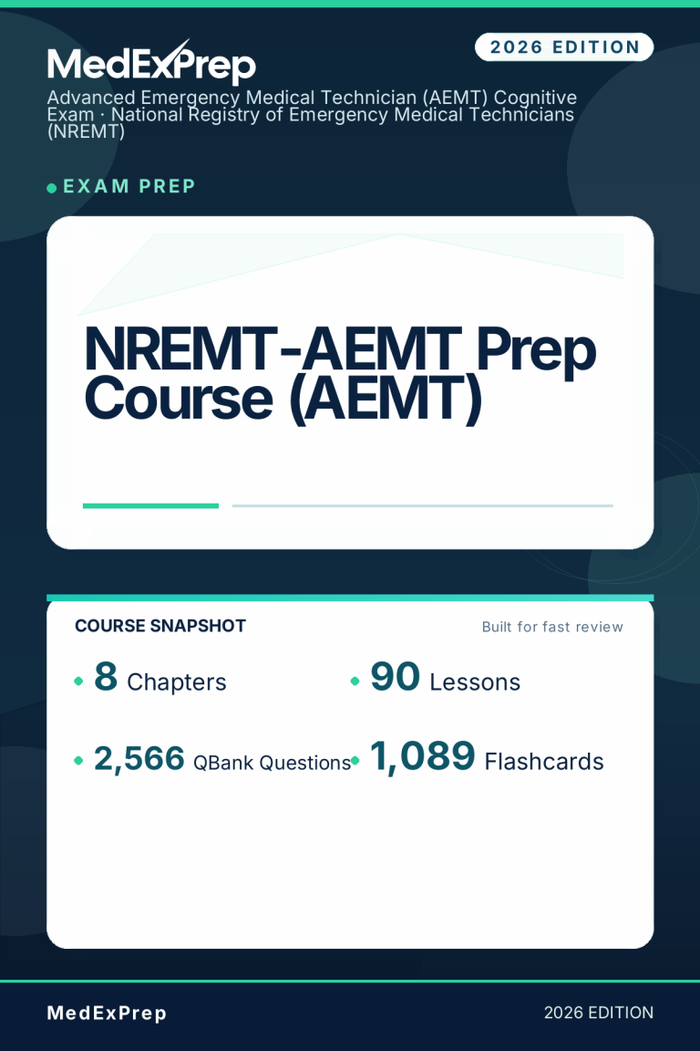 NREMT-AEMT Prep Course (AEMT)