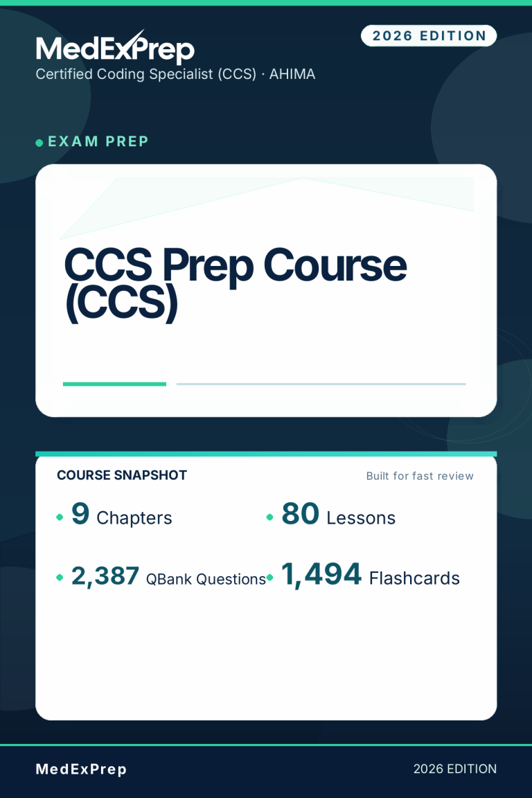 CCS Prep Course (CCS)