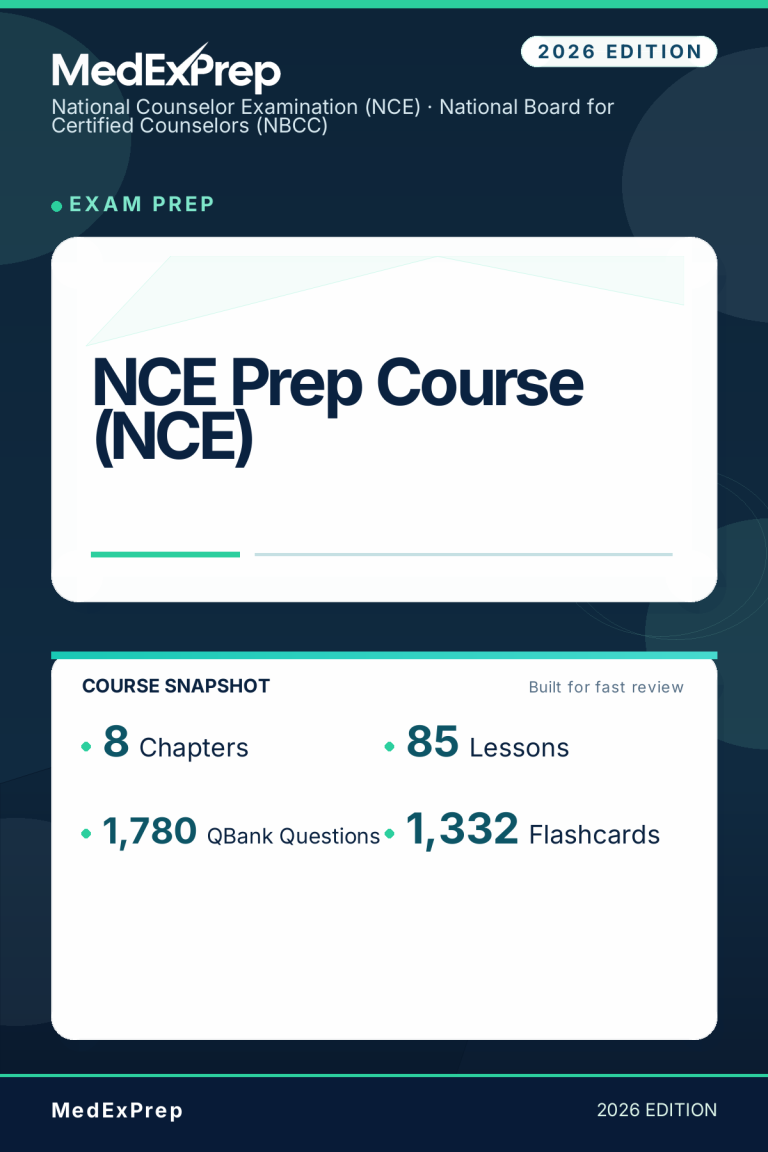 NCE Prep Course (NCE)
