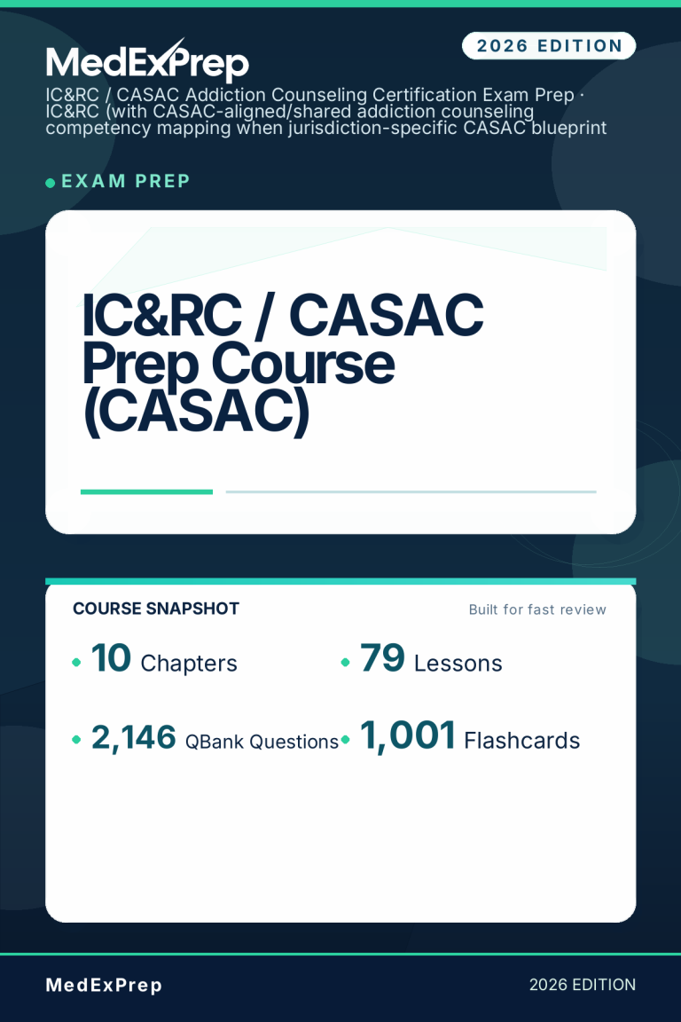 IC&RC / CASAC Prep Course (CASAC)