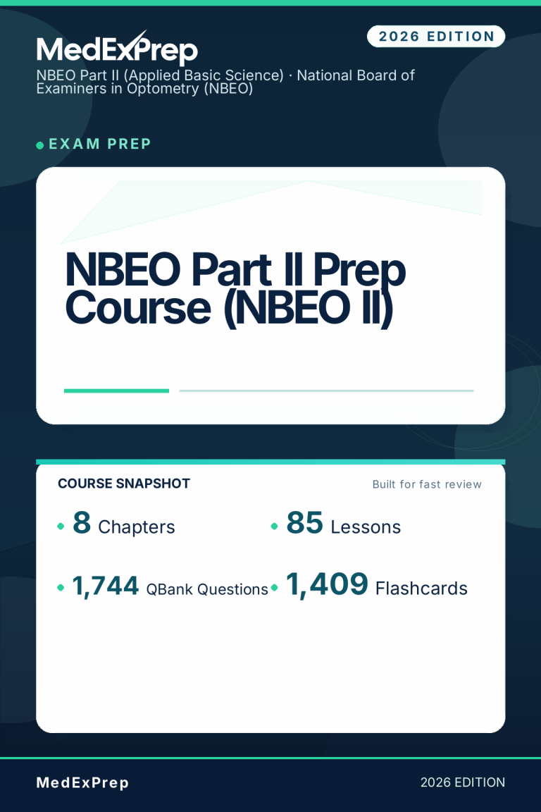 NBEO Part II Prep Course (NBEO II)