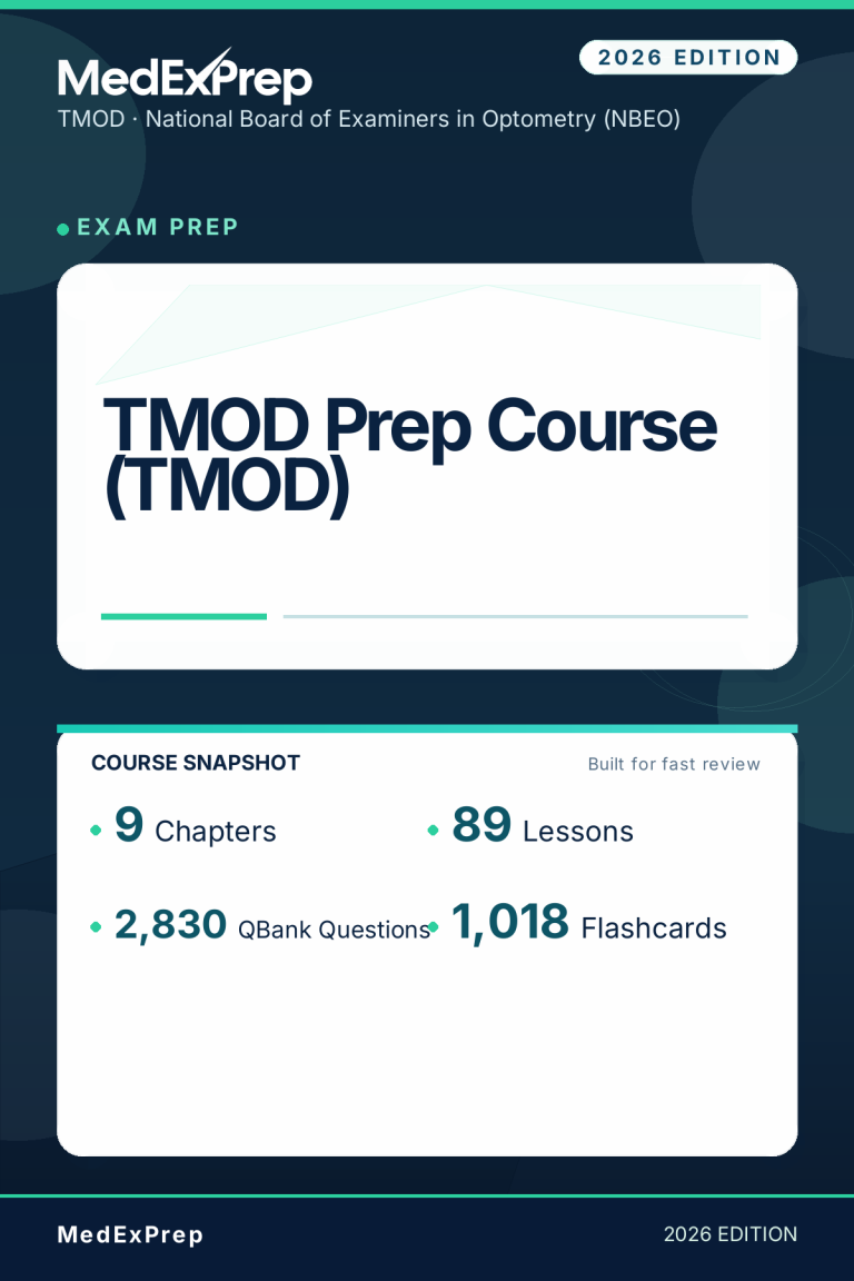 TMOD Prep Course (TMOD)